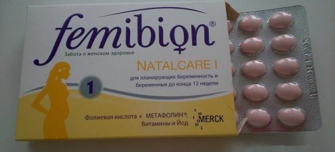 Vitaminok Femibion ​​1: összetétele, használati utasítások terhes nők számára, tervezéskor, vélemények