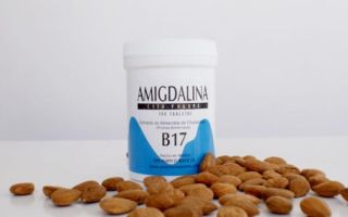 B17 vitamīns: kādi pārtikas produkti satur, tabula, atsauksmes